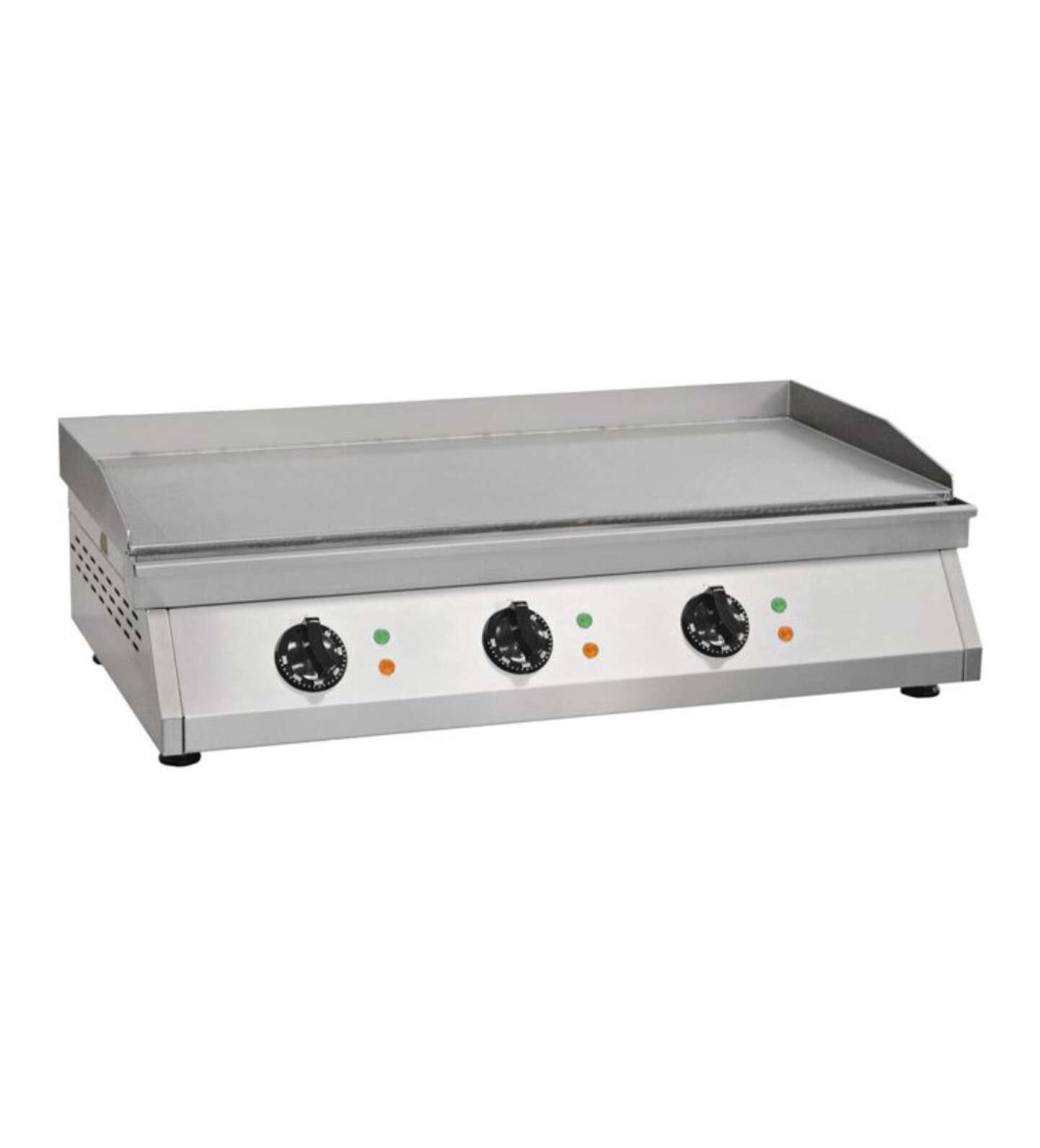 Electric Table top flat griddle double