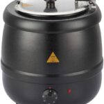 Electric soup tourin with insert