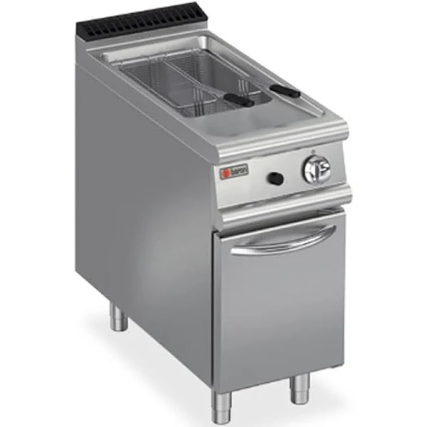 Electric free standing fryer single basket