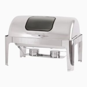 . S.s Rectangle Chafing Dish with full insert
