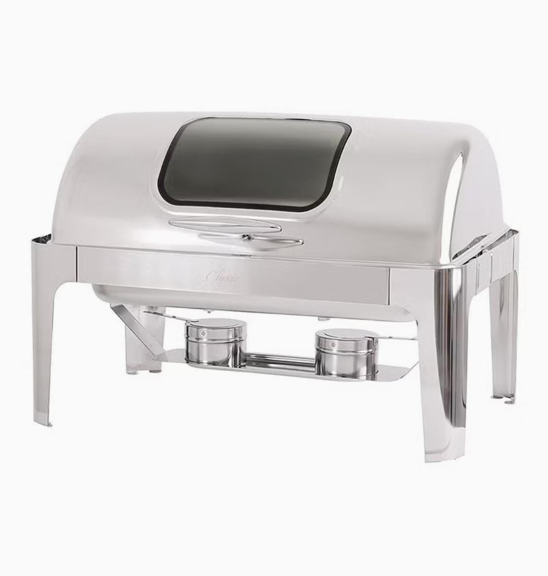 S.s Rectangle Chafing Dish with half insert