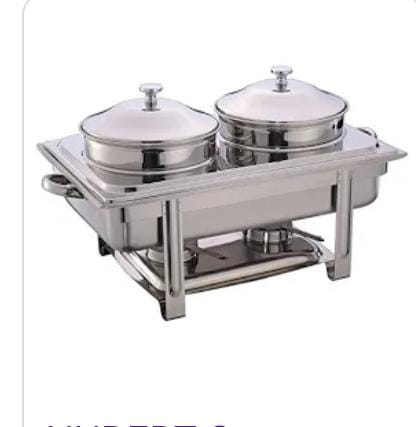 S.s soup chafing dish with double insert