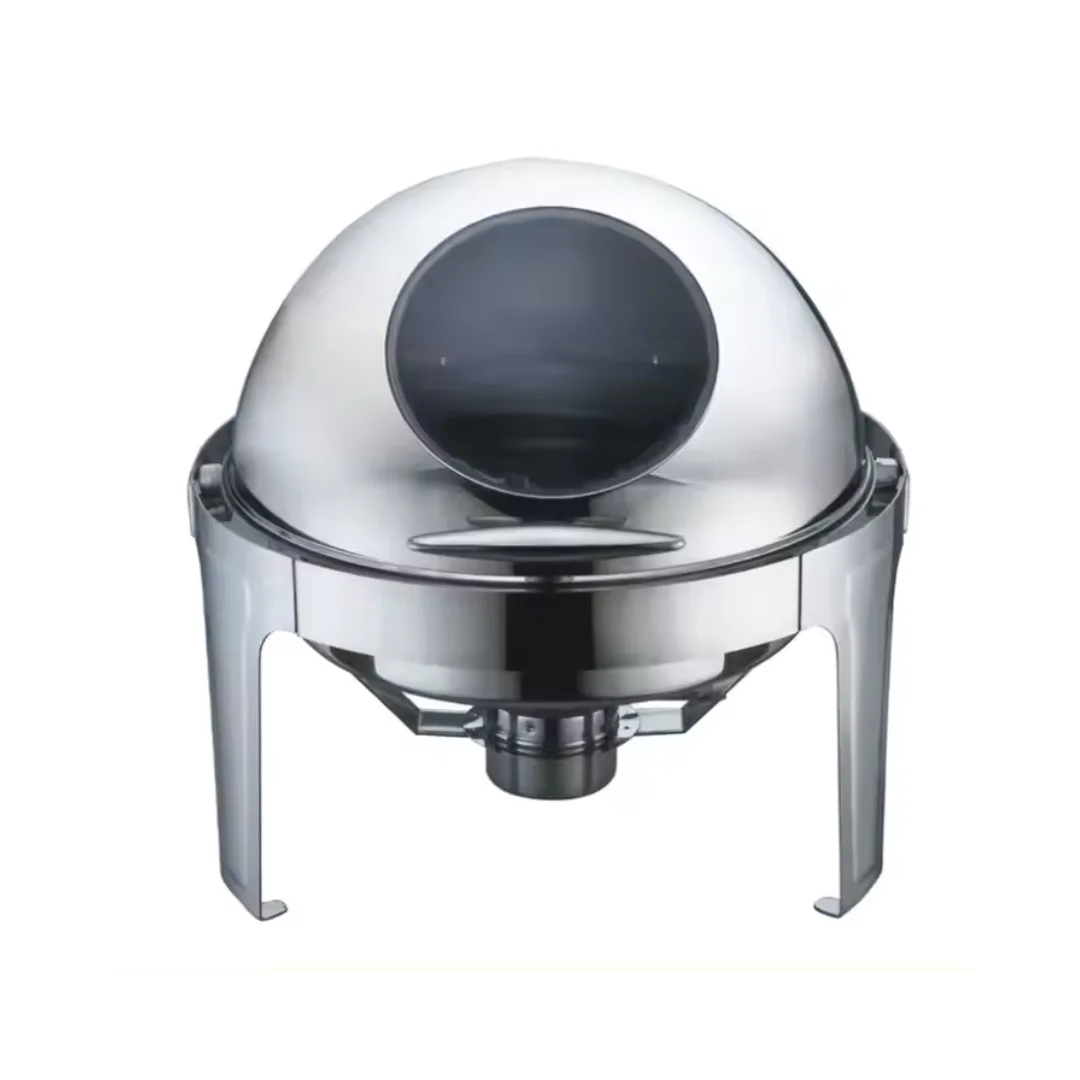 S.s Round Chafing Dish with insert
