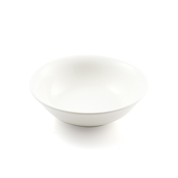 WHITE CERAMIC BOWL 15CM