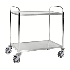 S.S KITCHE TROLLEY WITH 2 AND 3 LAYER